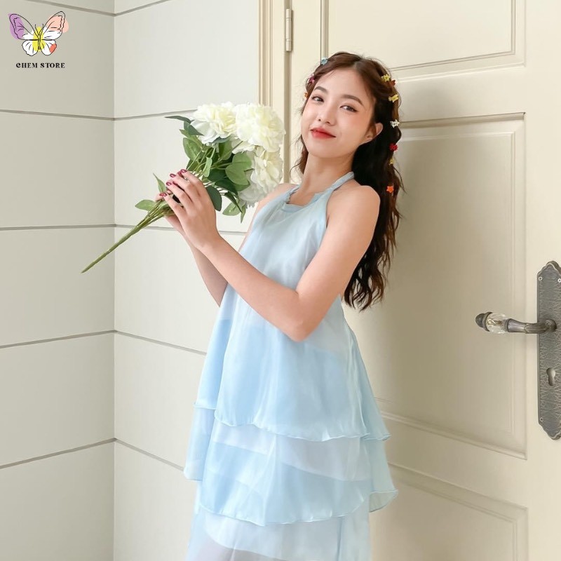 Đầm Yếm Tơ 