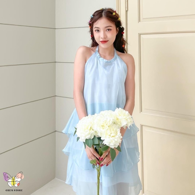 Đầm Yếm Tơ 